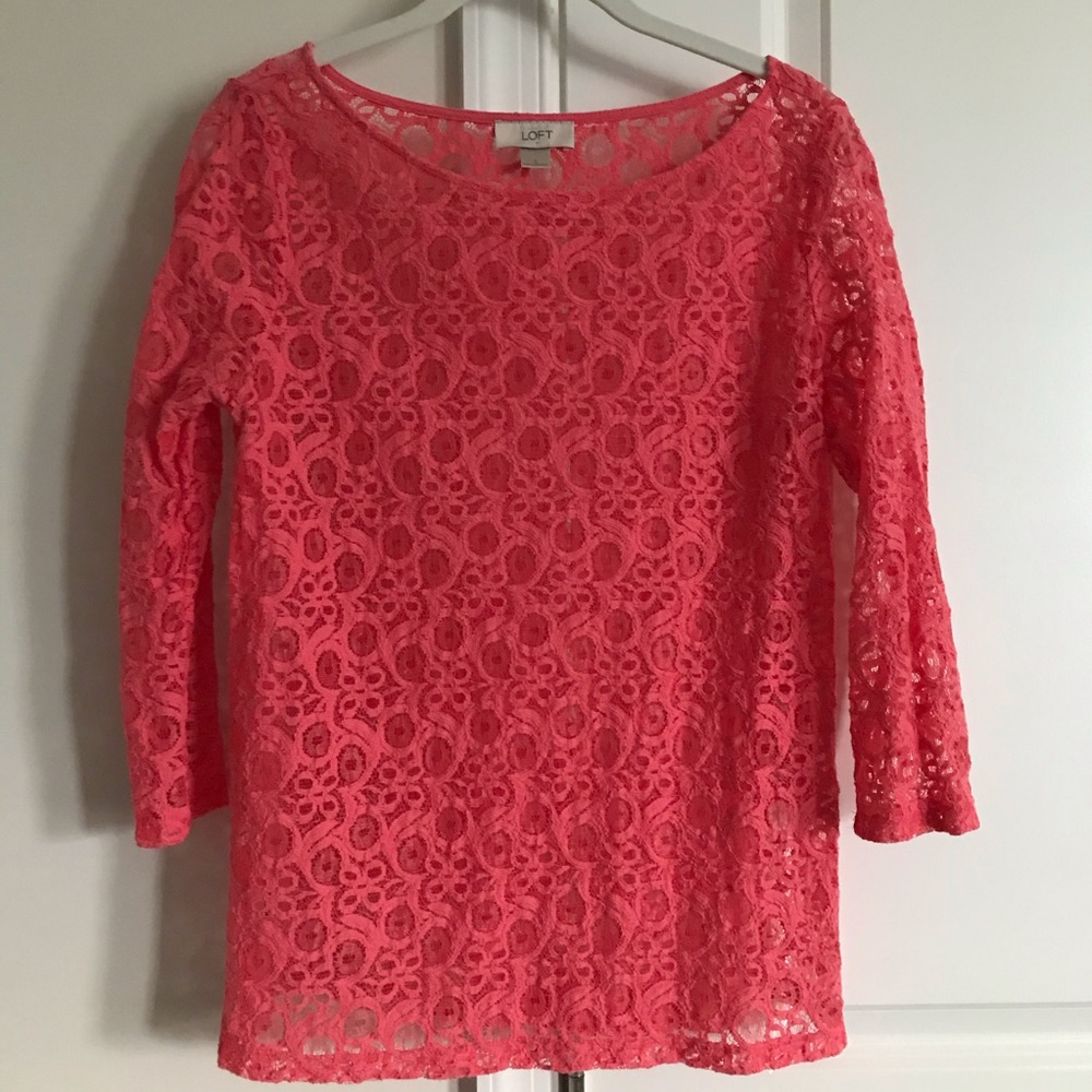 Loft Lace Top